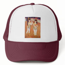 In The Circus Fernando By Pierre-Auguste Renoir Trucker Hat