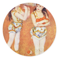 In The Circus Fernando By Pierre-Auguste Renoir Stickers