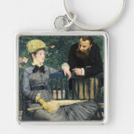 In the Conservatory, Édouard Manet Keychain