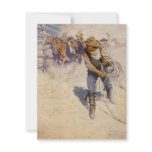 In the Corral by NC Wyeth invitations
