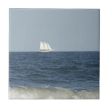 In the Distance Ceramic Tile