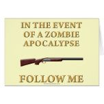 In the Event of a Zombie Apocalypse cards