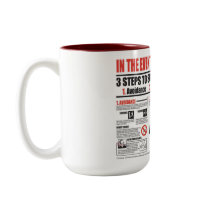 In The Event of Zombie Attack COFFEE MUG
