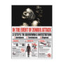 In The Event of Zombie Attack POST CARD