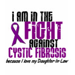 In The Fight Cystic Fibrosis DAUGHTER-IN-LAW t-shirts