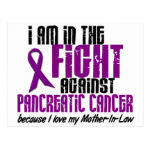 In The Fight Pancreatic Cancer MOTHER-IN-LAW Post Card