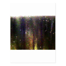 In the fog post card