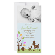 "In the forest"  Birth Announcements