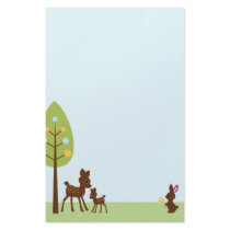 In the forest personalised stationery