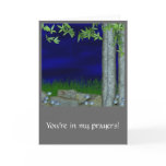 IN THE GARDEN GREETING CARD