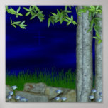 IN THE GARDEN POSTER