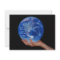 In the hand of God Personalized Invitation