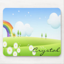 In the land of Rainbows Mouse Mat