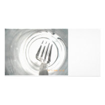In the looking glass photo greeting card