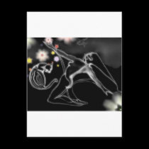 in the night... postcards