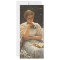 In the Orangery by Charles Edward Perugini Rack Card Design