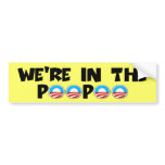 In the poop anti Obama bumper stickers