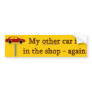 In The Shop Bumper Sticker
