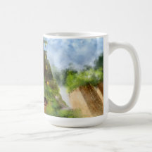 In the village mugs