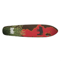In the weeds skate deck