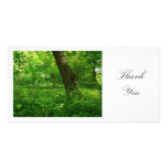 In the Woods - Thank You Custom Photo Card