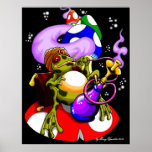 ...in Toadstool Meadows (after dark) posters