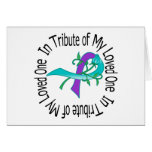 In Tribute of My Loved One Domestic Violence Card