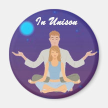 In Unison Button Magnet