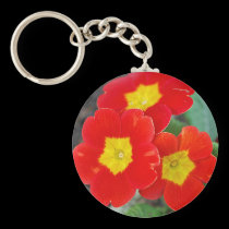 In your face red keychains