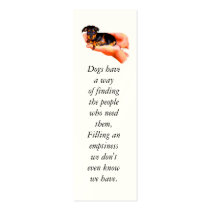 In Your Hands (Please Spay & Neuter) Bookmark