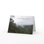 In your time of sorrow cards