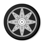 Inanna Star Symbol magnets