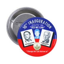 Inaugural JFK Button