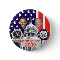 INAUGURAL JUGATE Button