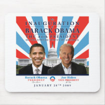 Inauguration 2009 mouse mat