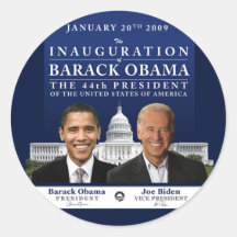 Inauguration 2009 sticker