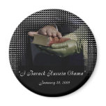 INAUGURATION DAY: BARACK HUSSEIN OBAMA FRIDGE MAGNET