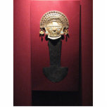 Inca gold ceremonial knife (Tumi),  Lima, Peru photo sculptures