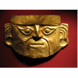 Inca gold mask, Lima, Peru photo sculptures