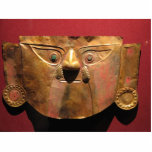 Inca gold mask, Lima, Peru photo sculptures