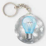 Incandescent light bulb key chains