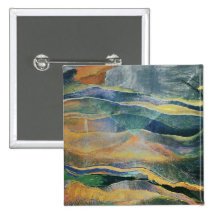 Incidents of Colours and Plains (tempera and penci Button