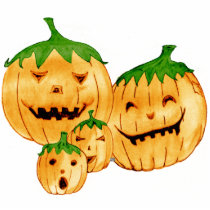 Incorrigible Pumpkins, Acrylic Sculpture