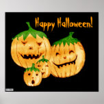 Incorrigible Pumpkins Poster