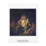 Incredulity Of St Thomas By Rembrandt Van Rijn Post Card