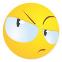 Incredulous Smile stickers
