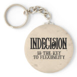 Indecision Keychain