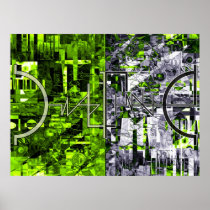 Indefinable Illustration Collage 3 posters