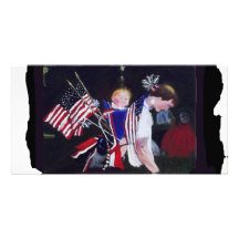 Independance Day1 Photo Greeting Card