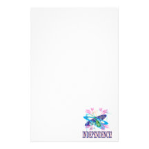 Independence Custom Stationery